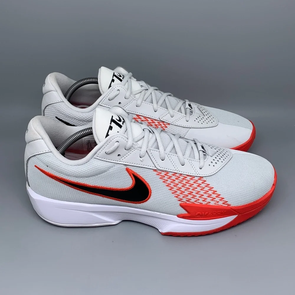 Nike G.T. Cut Academy White Red Basketball Shoes FB2599-013 Men’s Sz‎ 12